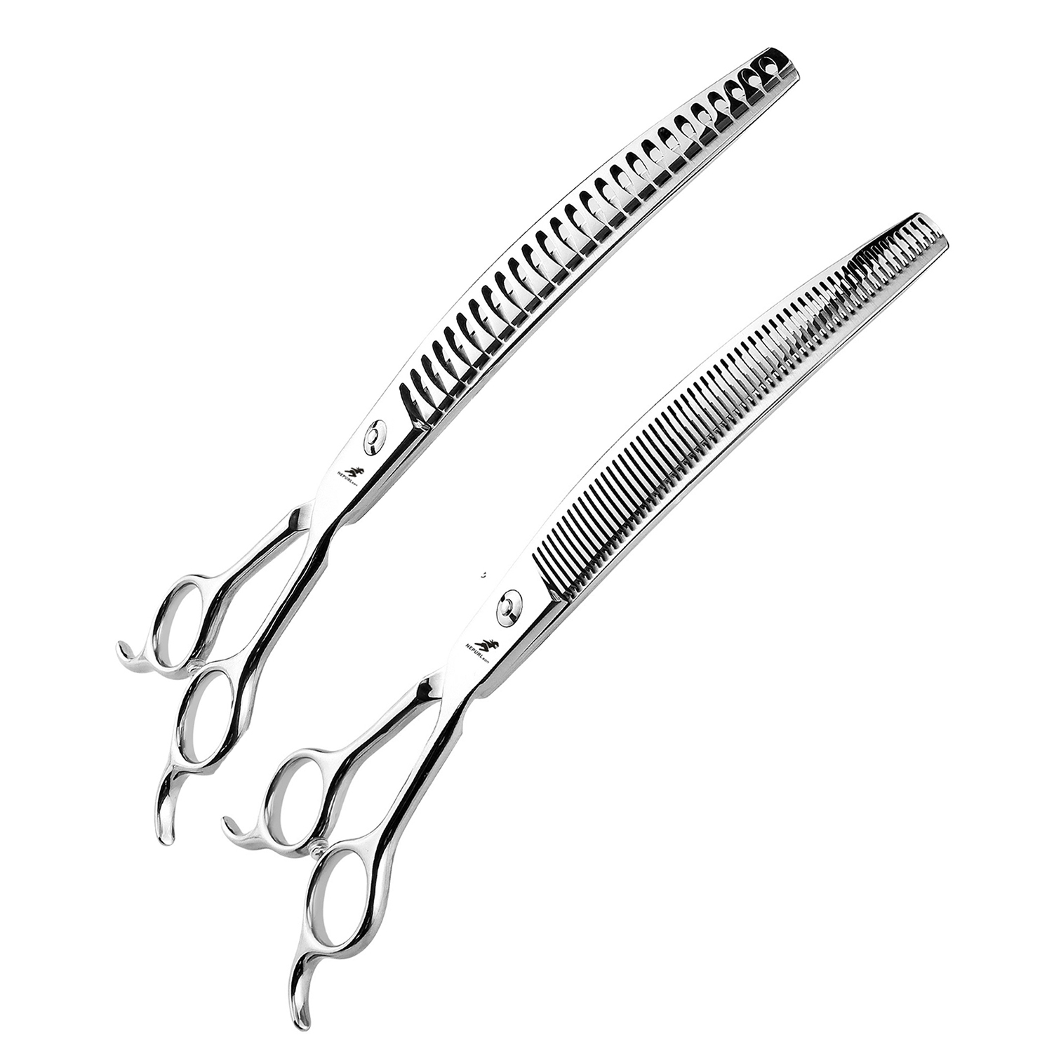 Professional Pet Grooming Scissors Curved - 犬のグルーミングはさみ日本ステンレス 8 