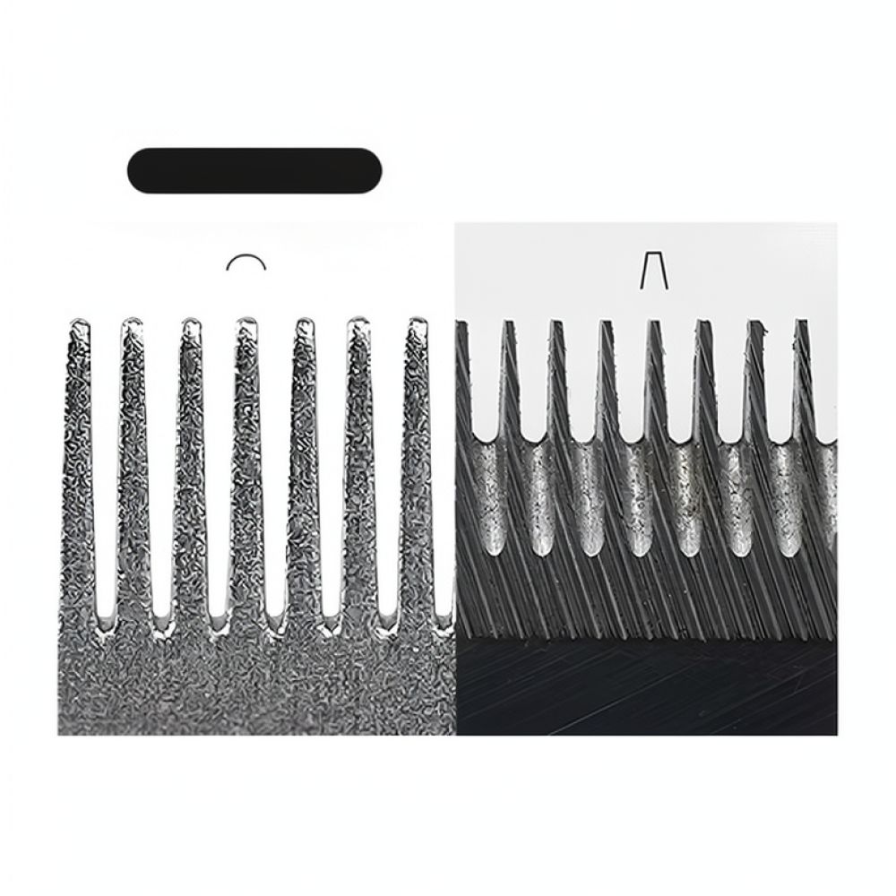 Undercoat Rake Dematting Tool Dog Shedding - プロ仕様の犬用グルーミングブラシ。カーブした形状で、抜け毛や猫の毛を取り除くのに最適。実用的なペット用美容グッズ。