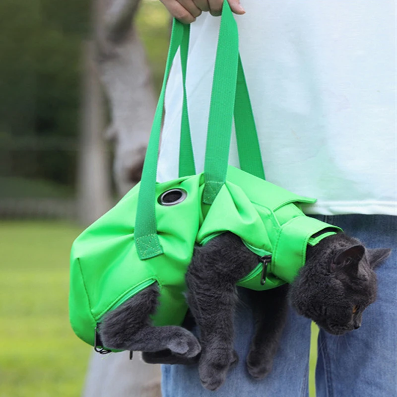 ペット用グルーミングハンモック、猫・犬用爪切り固定具、テディ - Pet Grooming Hammock Sling Restraint のレビューと価格