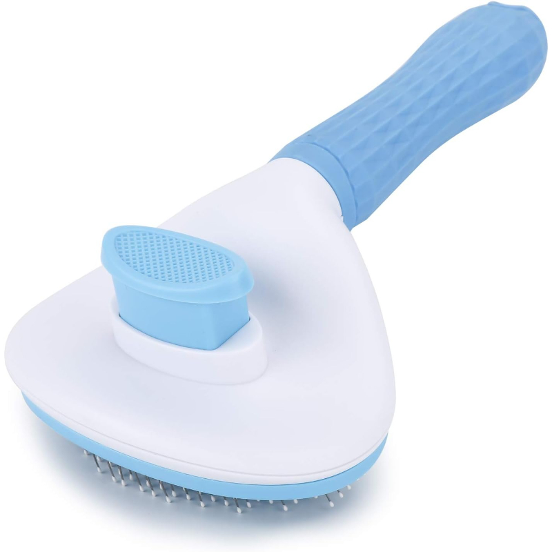 セルフクリーニングスリッカーブラシ、犬猫ウサギペットグルーミ - Slicker Brush Self Cleaning Pet Grooming のレビューと価格