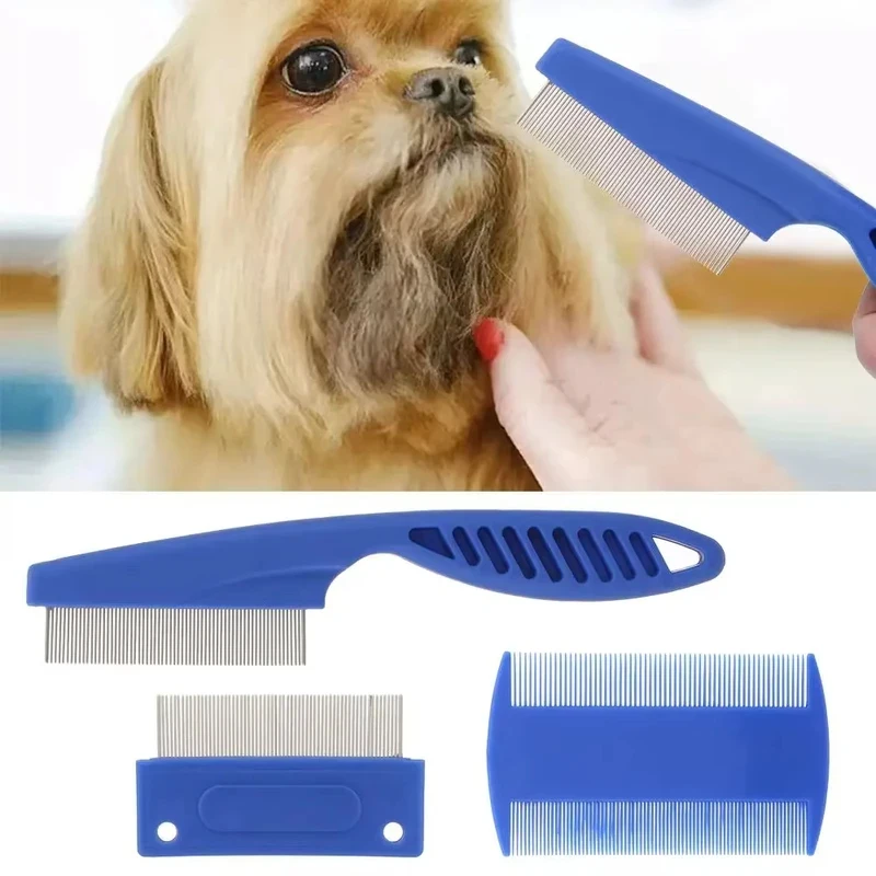 6本セット ペット用ノミ取りコーム ステンレス製 細かい歯の - Flea Comb Fine Tooth Pet Tear Stain のレビューと価格
