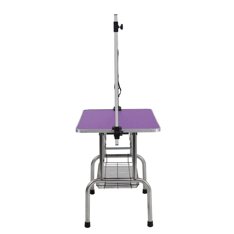 42インチ折りたたみ式ペットグルーミングテーブル、ステンレス - Folding Pet Grooming Table Arm Clamp のレビューと価格