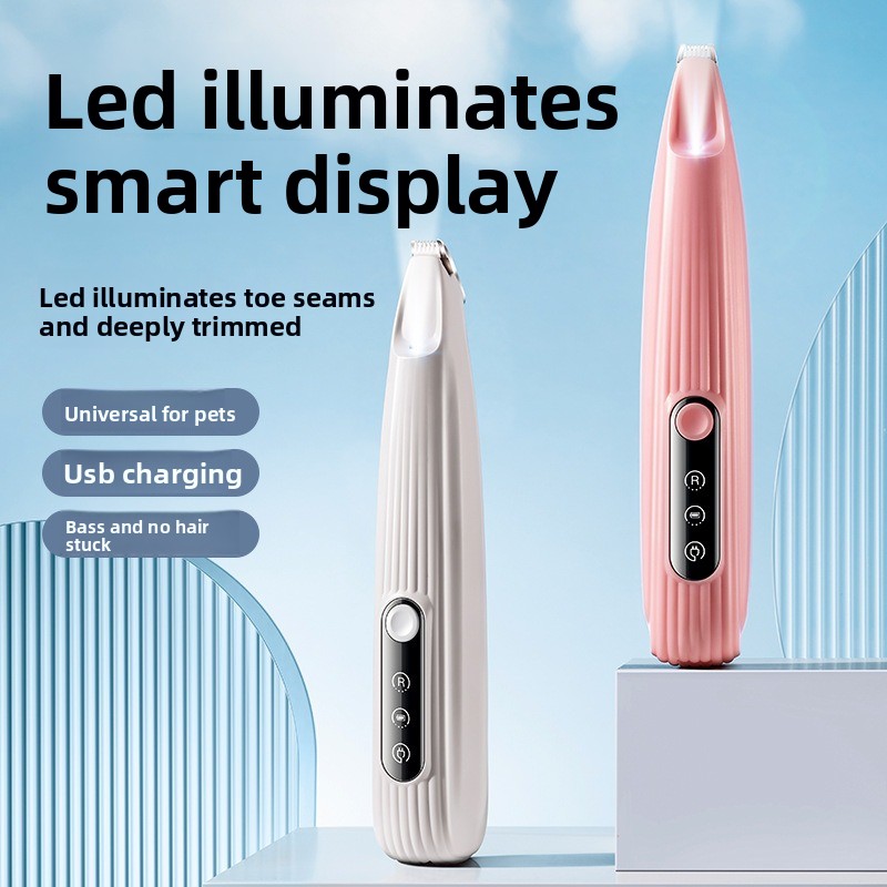 プロ用犬用バリカン＆LEDライトLCDディスプレイ搭載、18 - Cordless Dog Clippers Low Noise Grooming のレビューと価格
