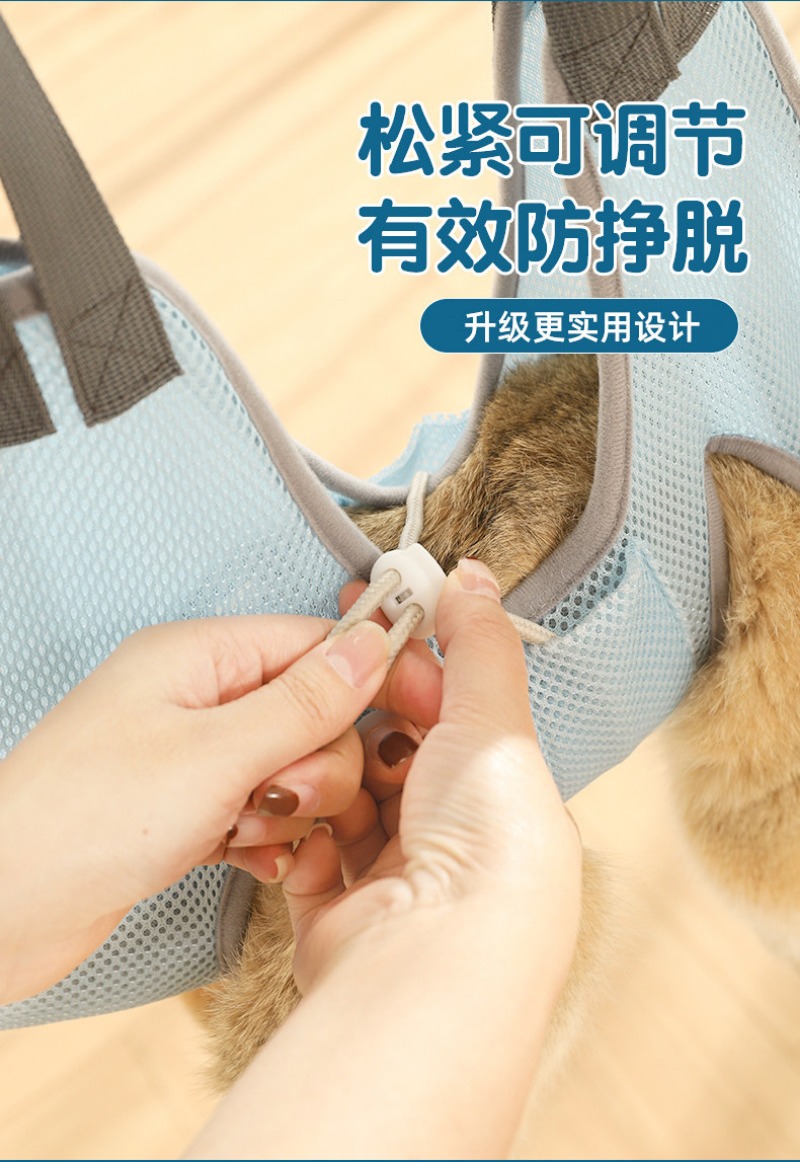 ペット用グルーミングハンモック、犬や猫のシャンプーや爪切りに - Pet Grooming Hammock Sling Restraint のレビューと価格