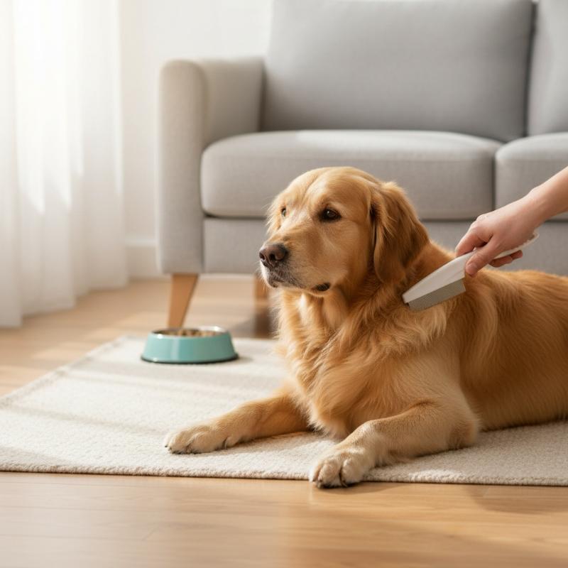 ペット用ノミ取りコーム、細かい歯のステンレス製グルーミングコ - Flea Comb Fine Tooth Pet Tear Stain のレビューと価格