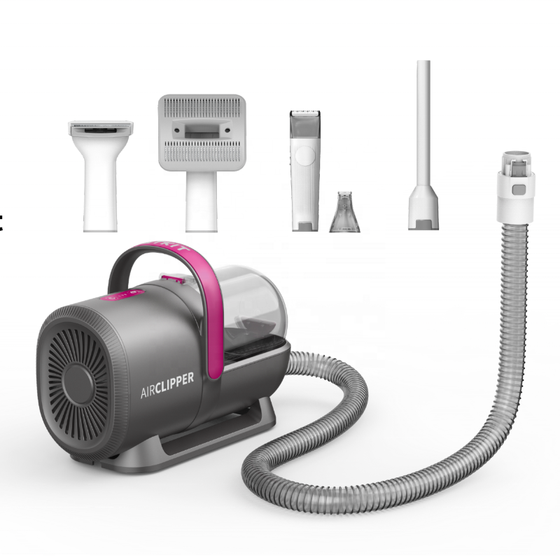 5 in 1ペットグルーミングキット,犬の猫のグルーミングキ - Pet Grooming Vacuum Suction Kit 5 In 1 のレビューと価格
