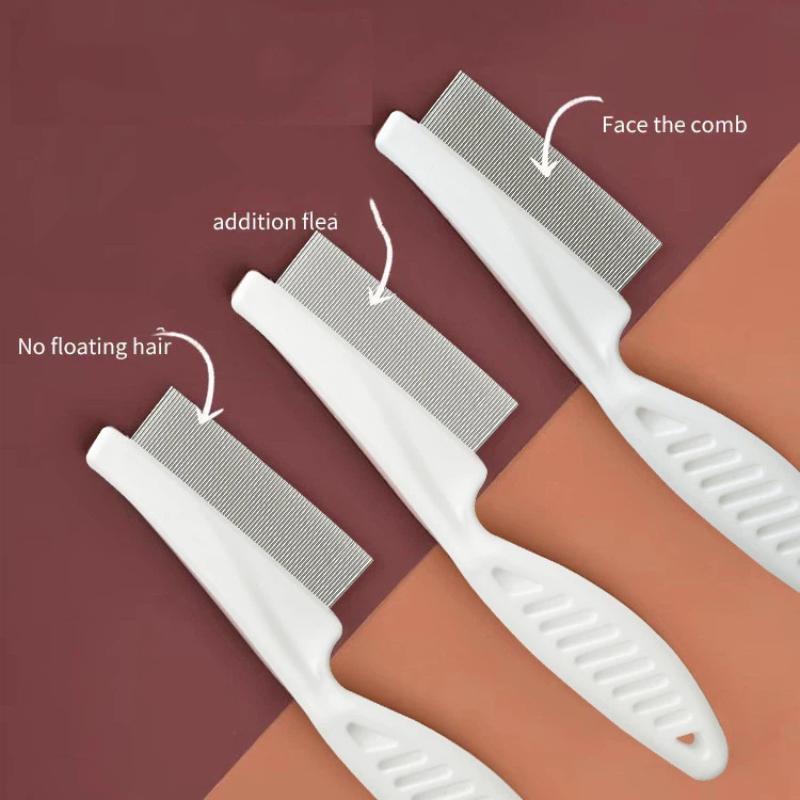 【CC】ペット用、涙やけ除去、ノミ取り、細かい歯のステンレス - Flea Comb Fine Tooth Pet Tear Stain のレビューと価格