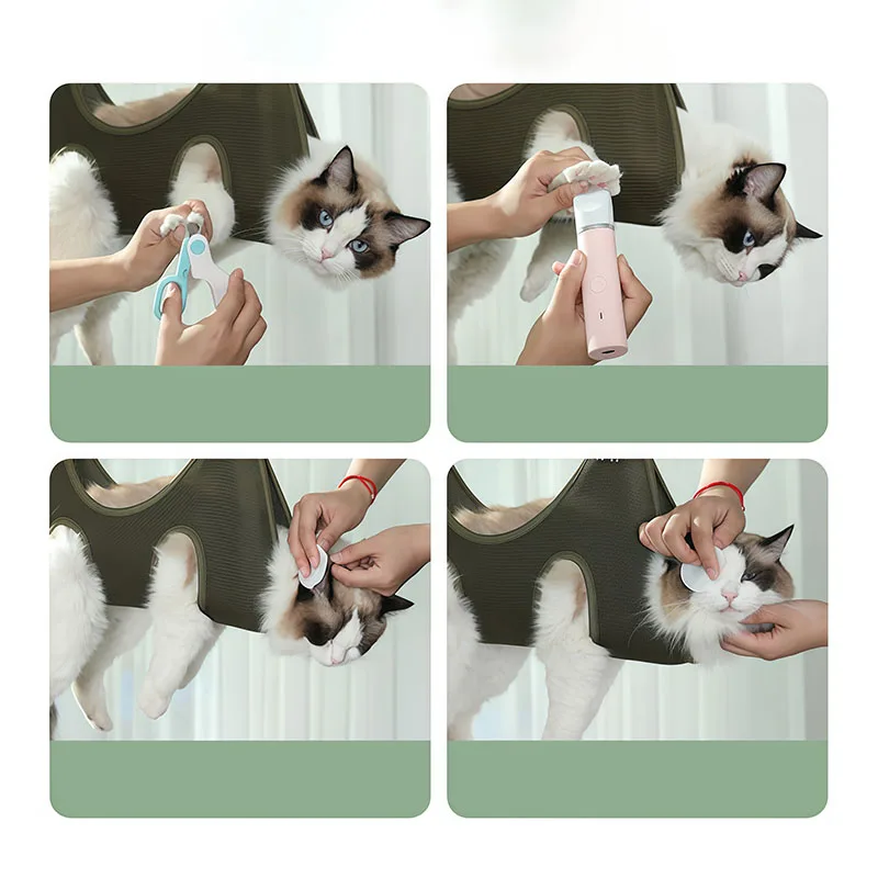 猫用グルーミングハンモック、猫や犬の爪切り用、小型犬・中型犬 - Pet Grooming Hammock Sling Restraint のレビューと価格