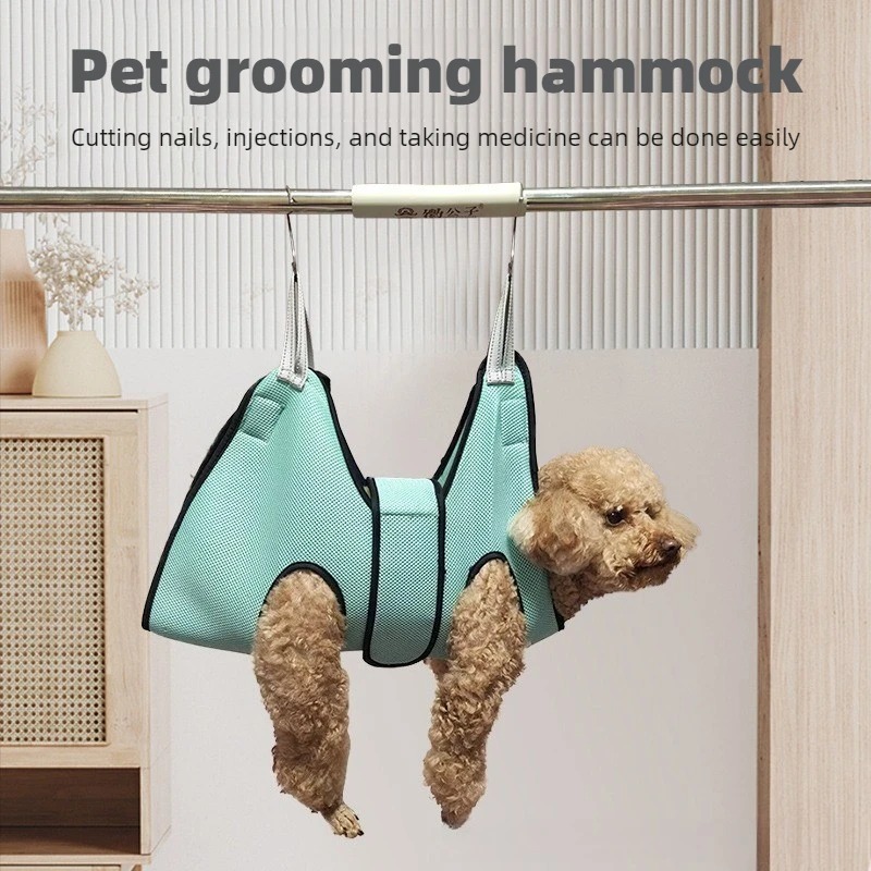 猫用グルーミングハンモックハーネス 猫犬用リラックスネイルト - Pet Grooming Hammock Sling Restraint のレビューと価格