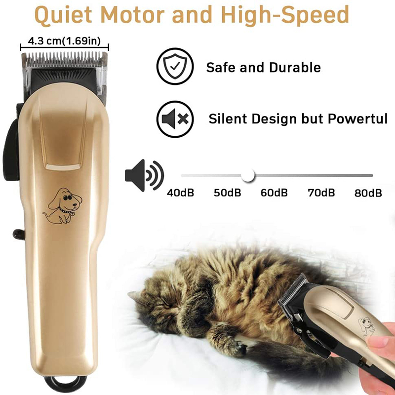 Benepaw-犬と猫のためのプロの電気バリカン,usb充電 - Cordless Dog Clippers Low Noise Grooming のレビューと価格