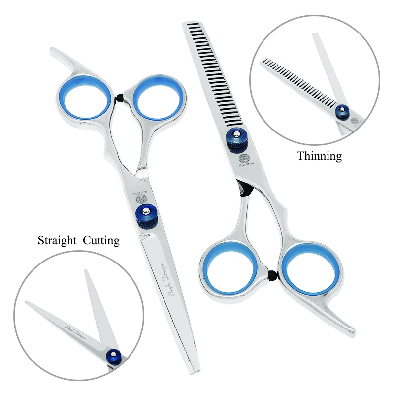    6.0インチ パープルドラゴン プロ仕様 ペット用バ - Professional Pet Grooming Scissors Curved のレビューと価格