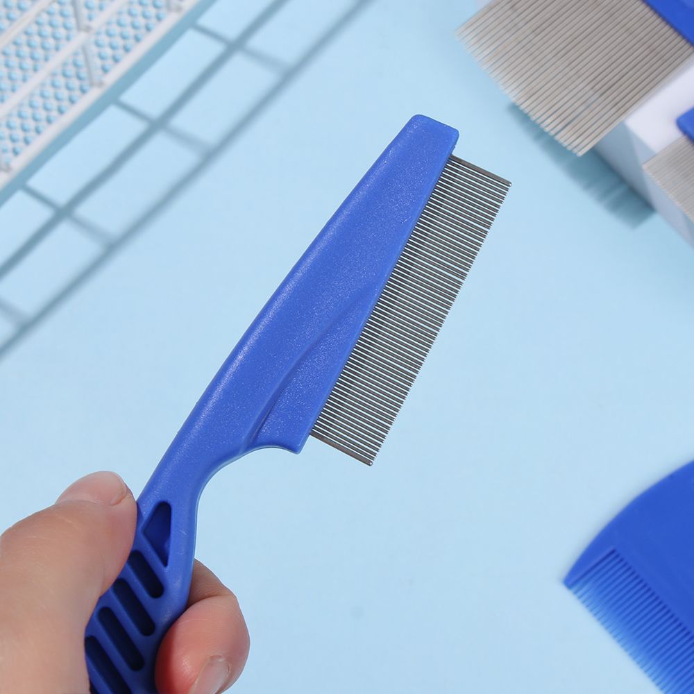 6個セット ステンレス製 涙やけ除去 細歯のシラミ取り櫛 ペ - Flea Comb Fine Tooth Pet Tear Stain のレビューと価格