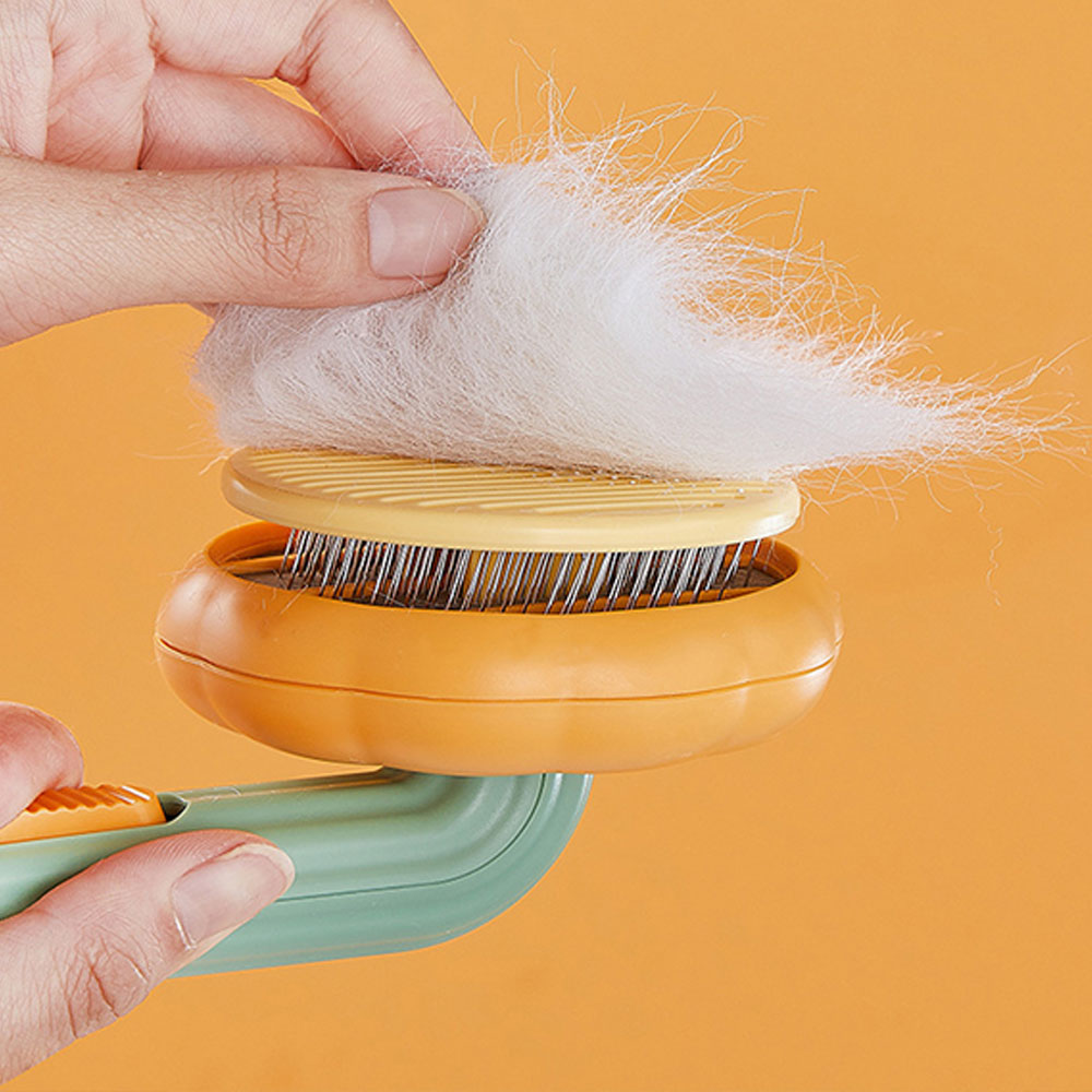 ペットの毛取りコーム 猫用ブラシ セルフクリーニング スリッ - Slicker Brush Self Cleaning Pet Grooming のレビューと価格