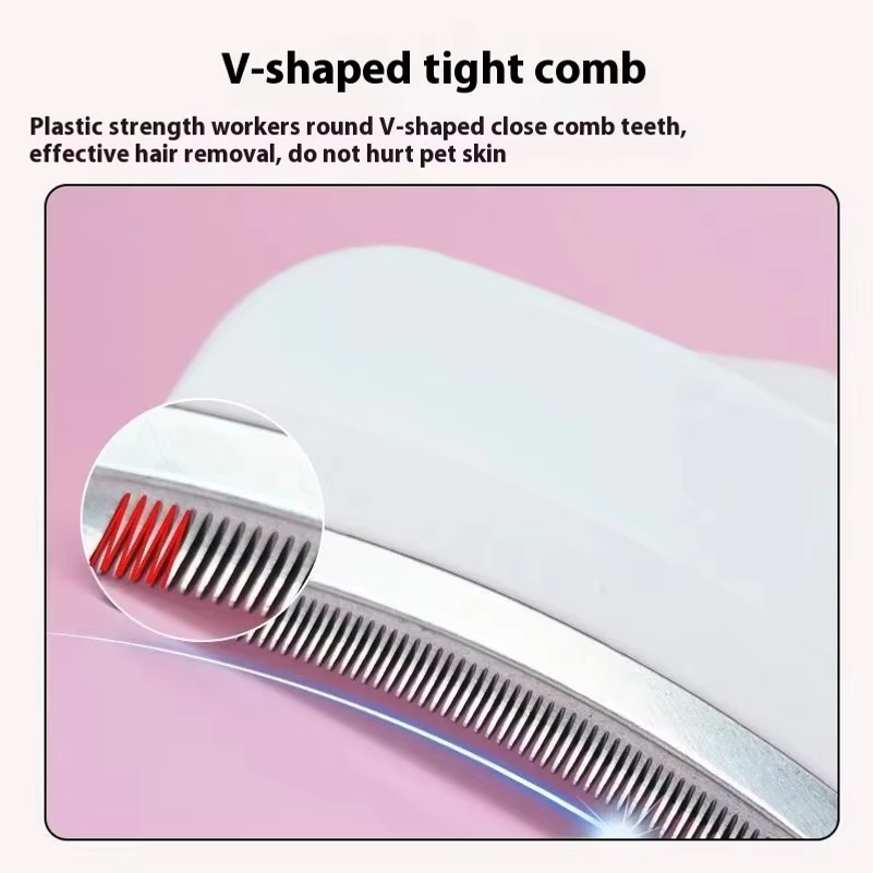 犬用スリッカーブラシ。犬、猫、子犬、子猫の抜け毛取り、毛づく - Undercoat Rake Dematting Tool Dog Shedding のレビューと価格