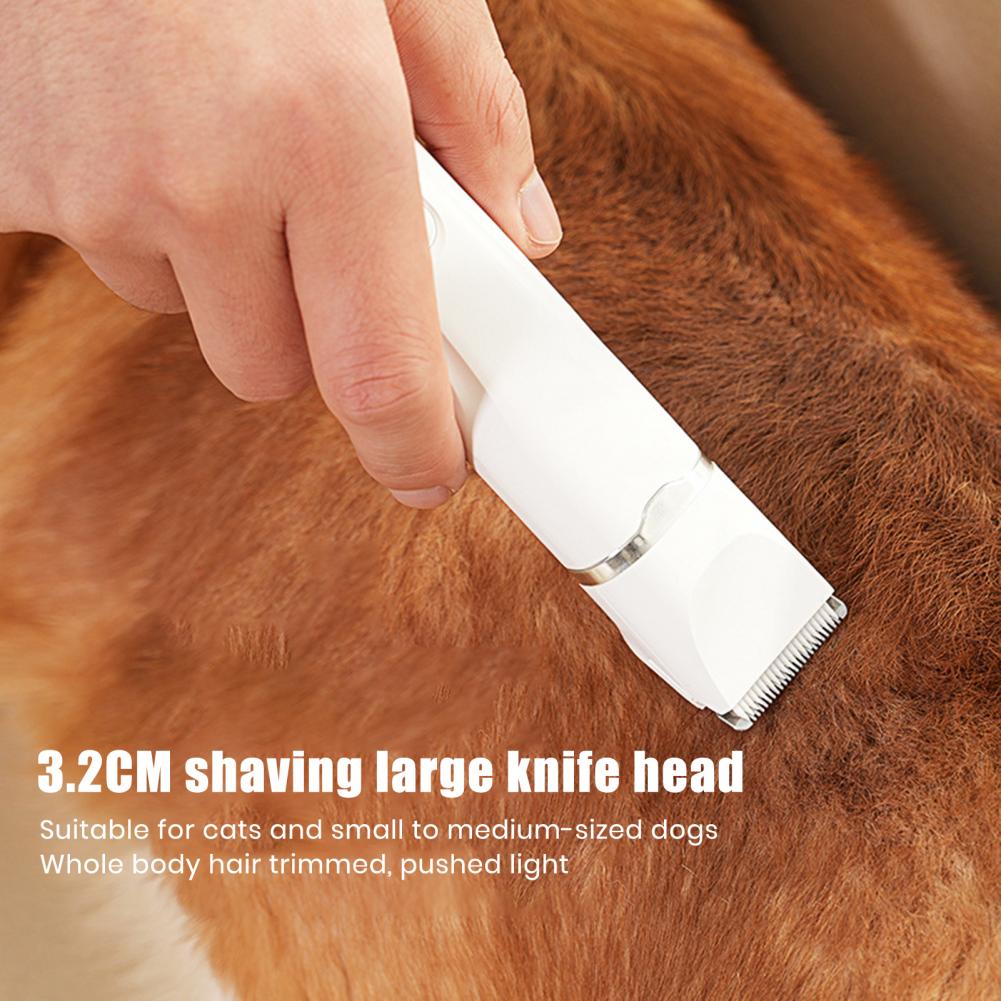 ペットバリカンヘッド プロフェッショナル犬グルーミングキット - Cordless Dog Clippers Low Noise Grooming のレビューと価格