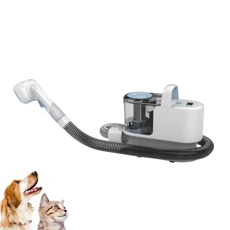 低騒音 5 in 1 犬猫小型動物用ペットヘアグルーミングキ - Pet Grooming Vacuum Suction Kit 5 In 1 のレビューと価格